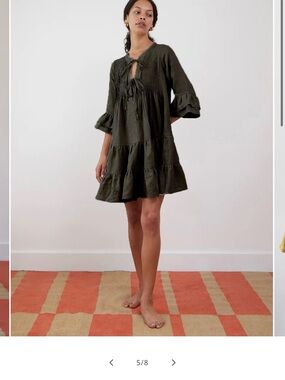 Casa Raki Nina Linen Dress